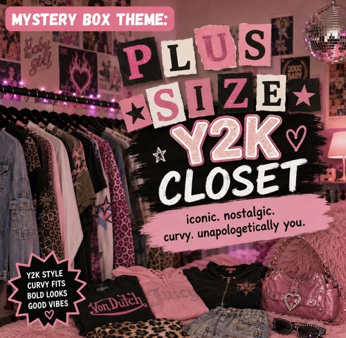 Y2k curvy closet mystery box - y2k,