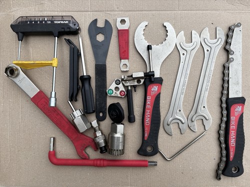 Job lot bicycle - job, hand