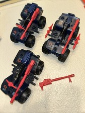 Lot Of 3 1985 GI Joe Cobra