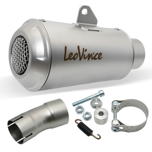Rear silencer leovince - rear, slip-on