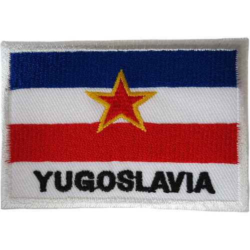 Yugoslavia flag patch - yugoslavia,