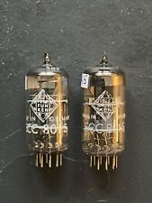 Balanced Pair ECC801S / 12AT7 / ECC81 Telefunken 3 Mica - NOS nr2