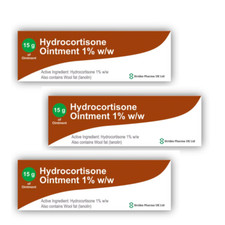 3 x Hydrocortisone Ointment