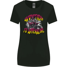 Quad Biking Adrenaline ATV Biker Off Road Womens Wider Cut T-Shirt