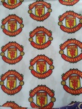 Manchester united fabric poly - united,