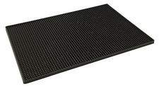Rubber Bar Mat 18" x 12" Black