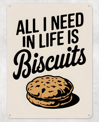 Need life is - life, biscuits