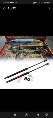 Front hood bonnet gas - front,