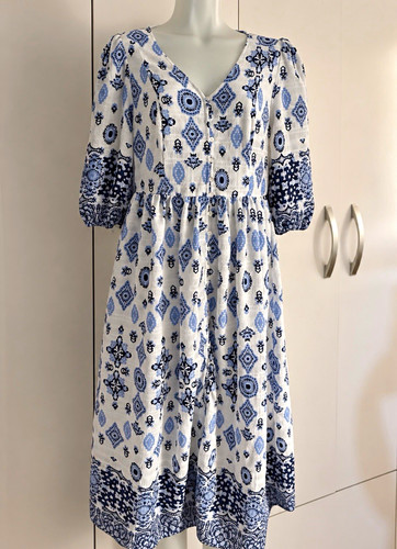 Gallery blue white - blue/white, boho