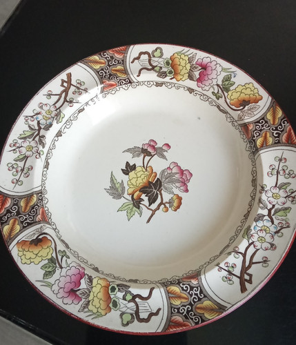 Wedgwood burmah pattern - wedgwood, rimmed