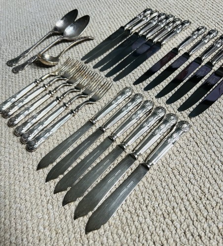 Antique silver plate - antique, &
