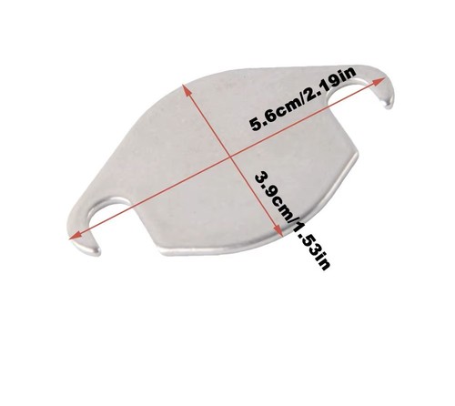 Valve blanking plate - valve, for