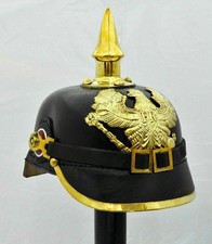 Leather German Pickelhaube