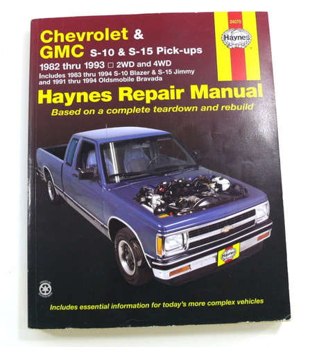 Haynes auto repair manual - auto,