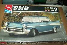 AMT  1957  CHEVY  BEL  AIR  STREET MACHINE   1:25 scale  kit