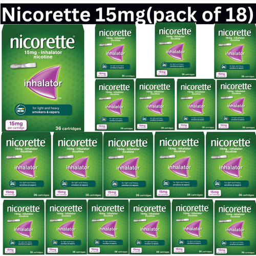 Nicorette inhalator 15mg - nicorette,