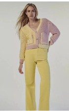 ZARA CHUNKY KNIT CARDIGAN WITH