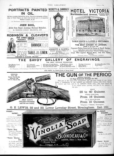 Original old antique print - old,