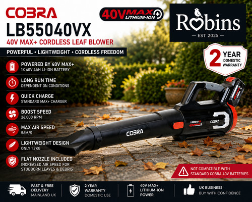 Cobra lb55040vx 40v - lb55040vx,