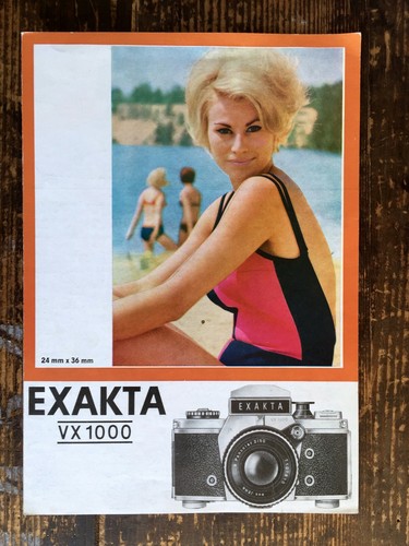 Exakta vx1000 1000 brochure - exakta,