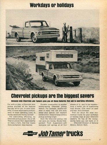 1968 print chevrolet - 1968, ad