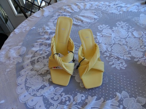 New zara yellow twisted - zara,