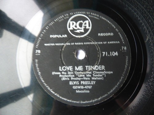Rpm elvis presley love - rpm, presley,