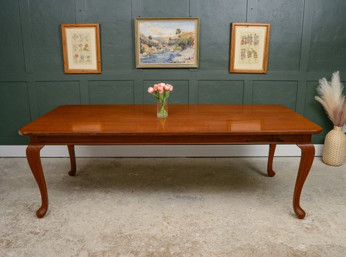 Solid mahogany dining - ft,