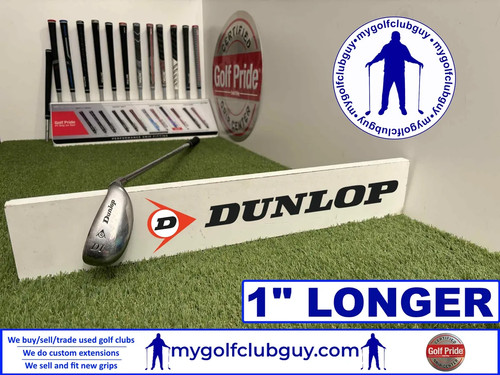 Golf club longer - 1", dunlop