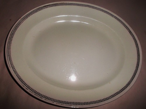 Vintage burleigh ware oval - vintage,