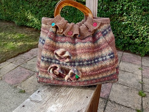 Handmade fair isle - fair, wool
