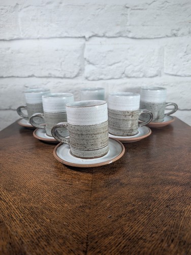 Ives studio pottery cups - pottery, /