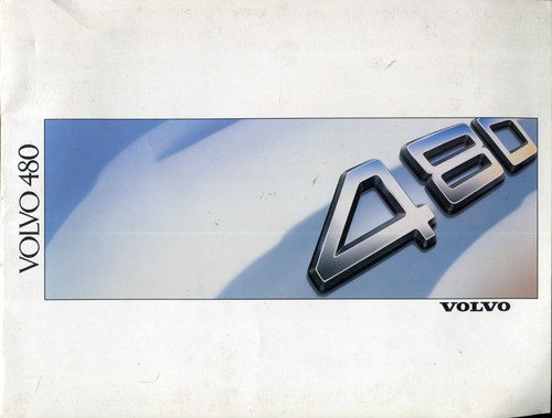 Volvo 480 market 1988 - uk,