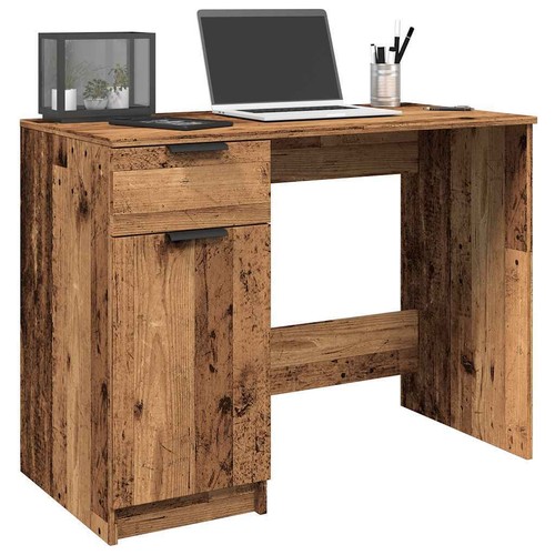 Desk old wood 100x50x75 - desk,