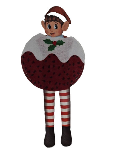 Elf christmas pudding outfit - elf,