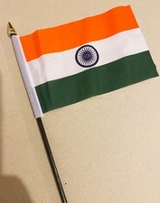 INDIA SMALL HAND WAVING FLAG