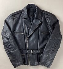 Vintage Leather Biker Jacket