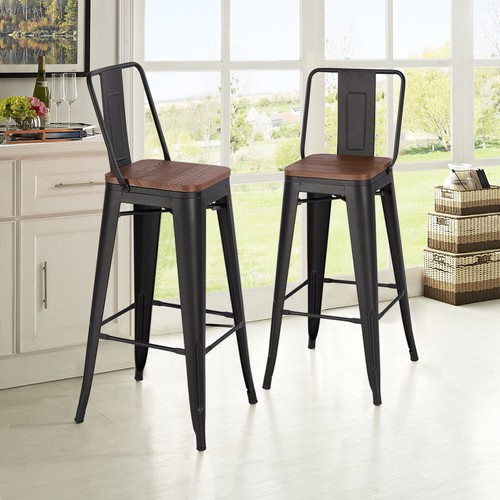 Bar stools retro breakfast - 2x,