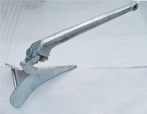 Hinged plough anchor - hinged,
