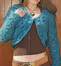 0145 LADIES LACY CARDIGAN 32 -
