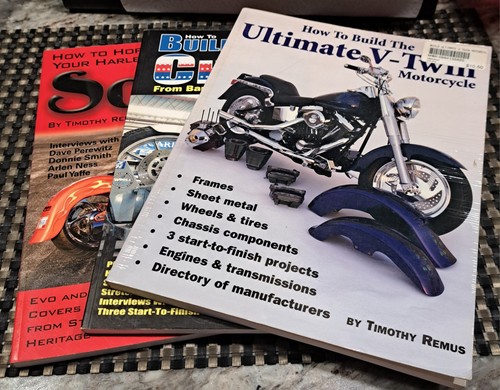 Custom motorcycle how books - custom,