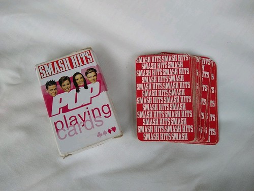 Smash hits playing cards - hits,