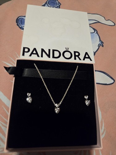 Pandora double hearts - double, necklace