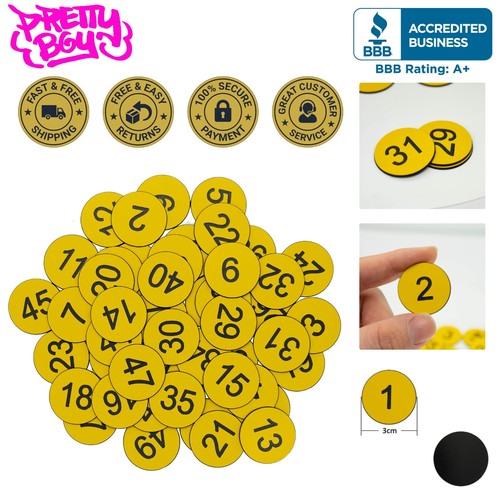 Engraved oval yellow - engraved, number
