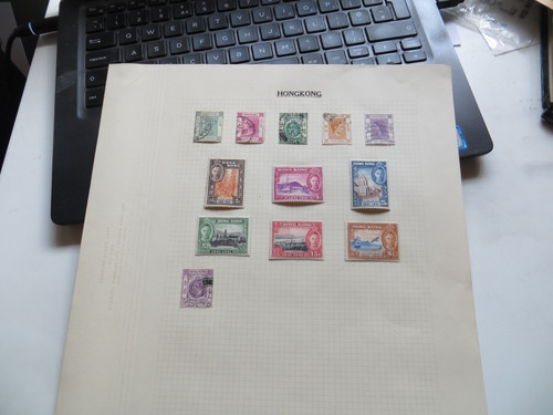 Hong kong 1941 kgvi - hong,