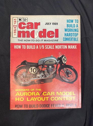 Vintage car model magazine - vintage,