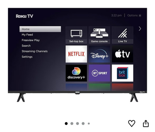 Rca roku 40in led 1080p - rca, fhd