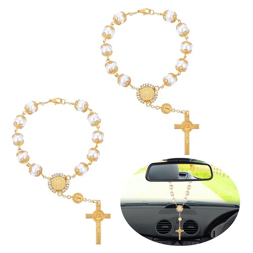 Cobee car rosary for rearview - cobee,