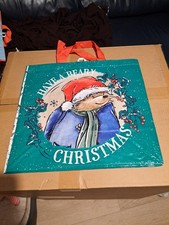 2025 Paddington Bear Christmas tote reusable shopping bag. New