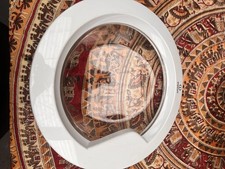 Indesit Washing Machine Door Complete With Glass/ Hinge/ Catch